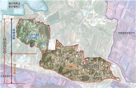 주남지구 구역도